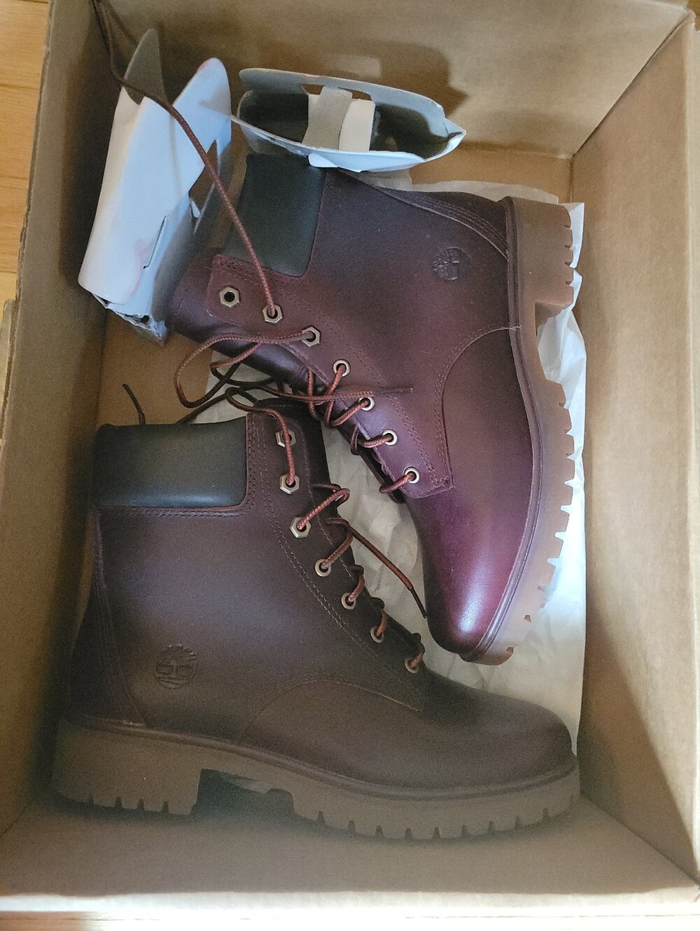Timberland Womens Boots Jayne Burgundy 7 NIB